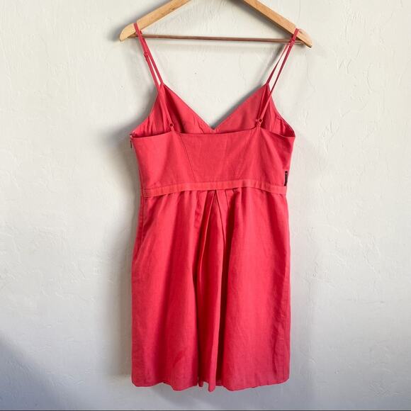 Armani Coral Pink Sleeveless Dress Size‎ 10 - Picture 2 of 7